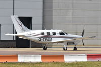 G-TFAM @ EGSH - Parked at Norwich. - by Graham Reeve