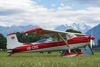 HB-CMS @ LSZW - At Thun airfield. It got a Lycoming O-360-A4A-engine 1994 or 1995. - by sparrow9