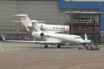 N866AB @ EGGW - At Luton Airport - by Terry Fletcher