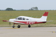 G-BTGY @ EGSH - Arriving at Norwich. - by keithnewsome