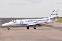 OY-EVO @ EGSH - Arriving at Norwich from Luton. - by keithnewsome