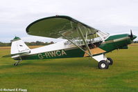 G-RWCA @ EGSV - VISITING OLD BUCK - by REFLAGG