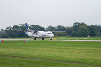 HB-AFG @ LSZG - Taking off Grenchen from runway 25 (2840 ft available), after an air-show. Plane must have been nearly empty. - by sparrow9