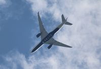 N506DN @ KDTW - Delta A350 flying over Pontiac Airport from Beijing - by Florida Metal