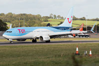 G-TAWN @ EGGD - Landing RWY 27 - by Dominic Hall