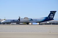 N452QX @ KBOI - Take off run on RWY 10L. - by Gerald Howard
