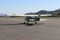 N4696S @ SZP - 1979 Cessna R182 SKYLANE RG, Lycoming O-540, taxi back - by Doug Robertson