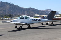 N38062 @ SZP - 1980 Beech 77 SKIPPER, Lycoming O-235-L2C 115 hp, Whitcomb GA(W)-1 airfoil, 2 place, on Transient Ramp - by Doug Robertson