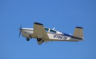 N7987R @ KOSH - Beech V35A