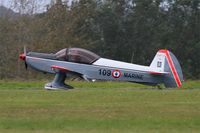 109 @ LFRU - Mudry Cap10B, Taxiing rwy 22, Morlaix-Ploujean airport (LFRU-MXN) air show 2019 - by Yves-Q