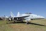 162473 - McDonnell Douglas F/A-18A Hornet (probably containing parts of an other aircraft) at the Texas Air Museum Caprock Chapter, Slaton TX - by Ingo Warnecke