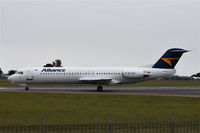VH-FKF @ EGSH - Departing from Norwich for a test flight. - by Graham Reeve