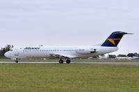 VH-FKF @ EGSH - Leaving Norwich for air test. - by keithnewsome