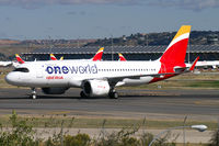 EC-NFZ @ LEMD - Iberia Airbus A320N - by Thomas Ramgraber
