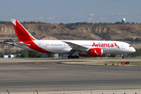 N786AV @ LEMD - Avianca Boeing 787-8 Dreamliner - by Thomas Ramgraber