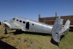 N3482 - Beechcraft UC-45J Expeditor, former SNB-2 Navigator, minus wings and engines to be restored as JRB-1 at the Texas Air Museum Caprock Chapter, Slaton TX