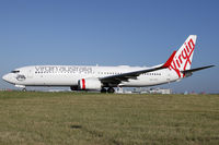 VH-YFX @ YSSY - taxi to 34R - by Bill Mallinson