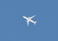 A7-ALV @ EGFH - Qatar Airways A-350 at 38000 feet Westbound - by Roger Winser