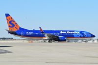 N817SY @ KBOI - Taxiing onto the north GA ramp.