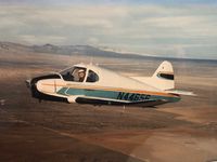 N44656 @ FOX - My dad's 1946 Superior Culver V Flying high over Fox Airfield in Lancaster, California, 1967.  Searching for this airplane - by Unknown
