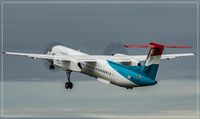 LX-LGE @ EDDR - De Havilland Canada DHC-8-402Q, - by Jerzy Maciaszek