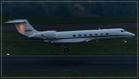 N588GA @ EDDR - Gulfstream Aerospace GV-SP (G550)