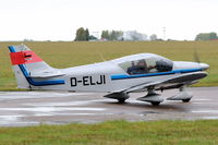 D-ELJI @ EGSH - Leaving Norwich. - by keithnewsome