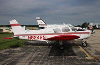 N8242N @ KBUU - Piper PA-28-140 - by Mark Pasqualino