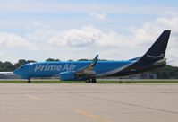 N5113A @ KRFD - Boeing 737-83N(BCF) - by Mark Pasqualino