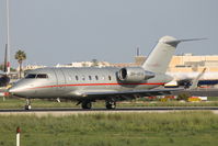 9H-VFH @ LMML - Bombardier Challenger 605 9H-VFH Vistajet - by Raymond Zammit