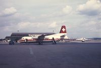 HB-AAX - Blurry picture of HB-AAX in Germany around 1970.
