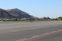 N485 @ SZP - 1959 Cessna 180B, Continental O-470 230 Hp, landing roll Rwy 04 - by Doug Robertson