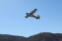 N485 @ SZP - 1959 Cessna 180B, Continental O-470 230 Hp, takeoff climb Rwy 04 - by Doug Robertson
