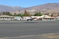 N795AA @ SZP - 1959 Beech 35-33 DEBONAIR, Continental IO-470-J 225 Hp, 233 built in 1959, original price $19,995. takeoff Rwy 22 - by Doug Robertson