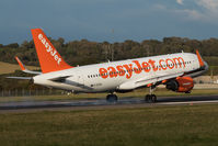 G-EZOA @ EGGD - Landing RWY 09 - by Dominic Hall