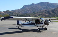 N6094D @ SZP - 1958 Piper PA-18A-150 SUPER CUB, Lycoming O-320 150 Hp, Restricted class, taxi. Will do banner advertising pickup/tow today. - by Doug Robertson