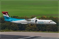 LX-LQD @ EDDR - De Havilland Canada DHC-8-402Q Dash 8