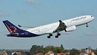 OO-SFG @ EBBR - Departing Brussels. - by Jef Pets
