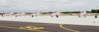069 @ LFSI - Pilatus PC-9M, Croatian Air Force aerobatic team, Flight line, St Dizier-Robinson Air Base 113 (LFSI) Open day 2017 - by Yves-Q