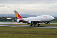 HL7413 @ LOWW - Asiana Cargo Boeing 747-400 - by Thomas Ramgraber