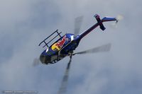 N154EH @ KOSH - MBB B0-105CBS-4  C/N S-704  Chuck Aaron - Red Bull, N154EH