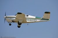 N4407D @ KOSH - Beech G35 Bonanza  C/N D-4537, N4407D - by Dariusz Jezewski www.FotoDj.com
