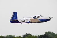N51CT @ KOSH - Mooney M20C Ranger  C/N 2034, N51CT