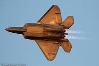 09-4185 @ KOSH - F-22 Raptor 09-4185 FF from 94th FS Hat in the Ring 1st FW Langley AFB, VA - by Dariusz Jezewski www.FotoDj.com