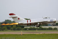 N217SH @ KOSH - PZL Mielec Lim-5 (MiG-17F)  C/N 1C1611, NX217SH
