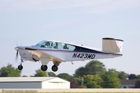 N423MD @ KOSH - Beech S35 Bonanza  C/N D-7454, N423MD - by Dariusz Jezewski www.FotoDj.com