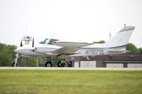 N7077L @ KOSH - Cessna 310K  C/N 310K0177, N7077L - by Dariusz Jezewski www.FotoDj.com