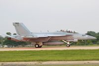 166928 @ KOSH - EA-18G Growler 166928 NJ-524 from VAQ-129 Vikings  NAS Whidbey Island, WA