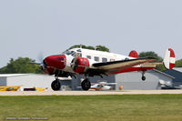N165X @ KOSH - Beech E18S  C/N BA-189, N165X