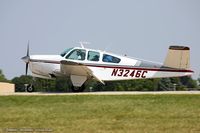 N3246C @ KOSH - Beech E35 Bonanza  C/N D-3911, N3246C - by Dariusz Jezewski www.FotoDj.com